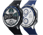 Smartwatch z ekranem dotykowym, idealny do monitorowania zdrowia i aktywności.