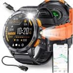 Smartwatch Adventure - IWatches Smartwatch IWatches z funkcjami GPS i monitorowania zdrowia, idealny na przygodę i aktywność na świe.