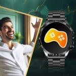 Stylowy zegarek IWatches z funkcją gamingową Zegarek IWatches z motywem gier i nowoczesnym designem, idealny dla miłośników technologii i stylowy.