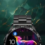 Elegancki zegarek IWatches z nowoczesnym wyświetlaczem Zegarek IWatches z kolorowym wyświetlaczem i funkcjami smart, idealny dla miłośników nowoczesnych te.