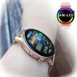 Smartwatch IWatches z ekranem AMOLED i funkcjami fitness Smartwatch IWatches z kolorowym ekranem AMOLED i funkcjami monitorowania zdrowia.