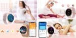 Smartwatch z funkcjami fitness i zdrowia Smartwatch fitness i zdrowie z monitorowaniem tętna i snu.