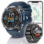 Smartwatch IWatches Feniks GPS z funkcją GPS i monitorowaniem aktywności. Idealny dla sportowców i e.