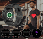 Smartwatch IWatches - monitor zdrowia i aktywności Zegarek IWatches do monitorowania tętna, stresu i snu, idealny dla aktywnych i dbających o zdrowie u.