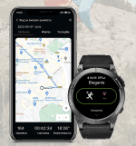 Zegarek sportowy IWatches z funkcją GPS i monitorowaniem aktywności. Zegarek IWatches z GPS i funkcją monitorowania aktywności sportowej.