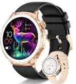 Smartwatch IWatches z kolorowym ekranem i funkcjami fitness.