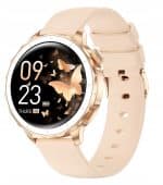 Smartwatch z motywem motyla, elegancki i nowoczesny design, idealny dla miłośników technologii i sty.