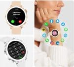 Smartwatch z funkcjami połączeń, powiadomień i monitorowania zdrowia dla entuzjastów technologii i s.