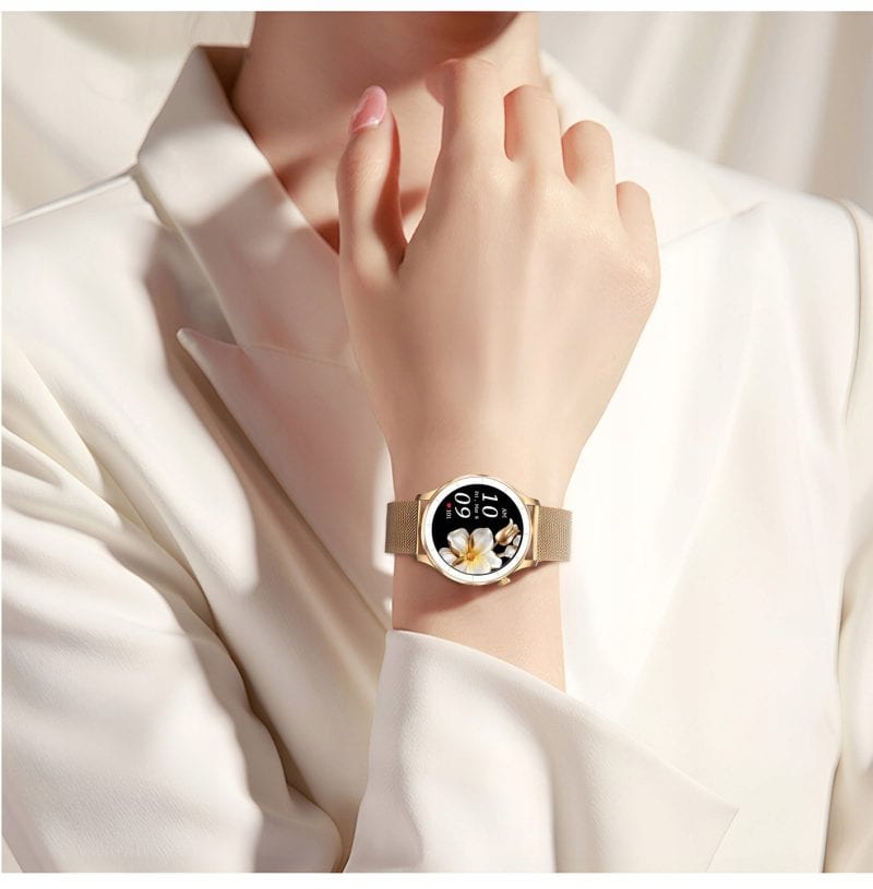 Zegarek IWatches z eleganckim designem i funkcjami fitness.