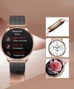 Smartwatch IWatches z funkcjami zdrowotnymi i sportowymi Nowoczesny smartwatch IWatches z funkcjami zdrowotnymi i sportowymi, wyświetlacz dotykowy, elegancki.