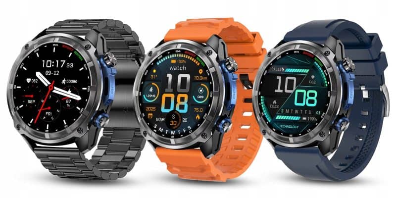 Smartwatch IWatches z zaawansowanymi funkcjami zdrowotnymi i sportowymi, idealny dla aktywnych użytk.
