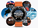 Zegarek IWatches z wymiennymi tarczami i funkcjami fitness, idealny do aktywnego trybu życia i monit.