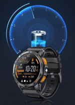Zegarek sportowy IWatches z funkcją ładowania bezprzewodowego Zegarek IWatches z ekranem dotykowym i funkcją ładowania bezprzewodowego, idealny do aktywności spor.