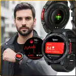 Smartwatch sportowy z funkcjami zdrowotnymi i monitorowaniem tętna. Idealny dla aktywnych i dbającyc.