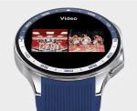 Smartwatch IWatches z funkcją odtwarzania filmów i sportowych wydarzeń.