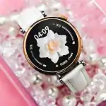 Zegarek IWatches z kwiatowym wyświetlaczem Zegarek IWatches z eleganckim, kwiatowym motywem na ekranie, idealny dla miłośników stylowych i nowo.