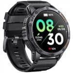 Smartwatch sportowy z funkcjami fitness i GPS Nowoczesny smartwatch sportowy z funkcjami fitness, GPS i monitorowaniem zdrowia.
