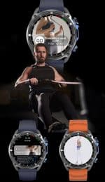 Zegarek IWatches z funkcją treningu i monitorowania zdrowia, idealny dla aktywnych osób i sportowców.