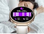 Zegarek IWatches z funkcją monitorowania snu i powiadomień Nowoczesny smartwatch IWatches z ekranem dotykowym i funkcją śledzenia snu.