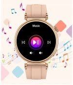 Smartwatch z funkcją odtwarzania muzyki Zegarek smartwatch z ekranem dotykowym i funkcją odtwarzania muzyki, idealny do aktywności i codzien.