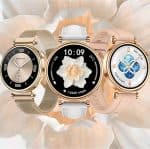 Smartwatch z eleganckim designem, idealny na co dzień i na specjalne okazje. Smartwatch z funkcjami fitness, powiadomieniami i stylowym wyglądem.